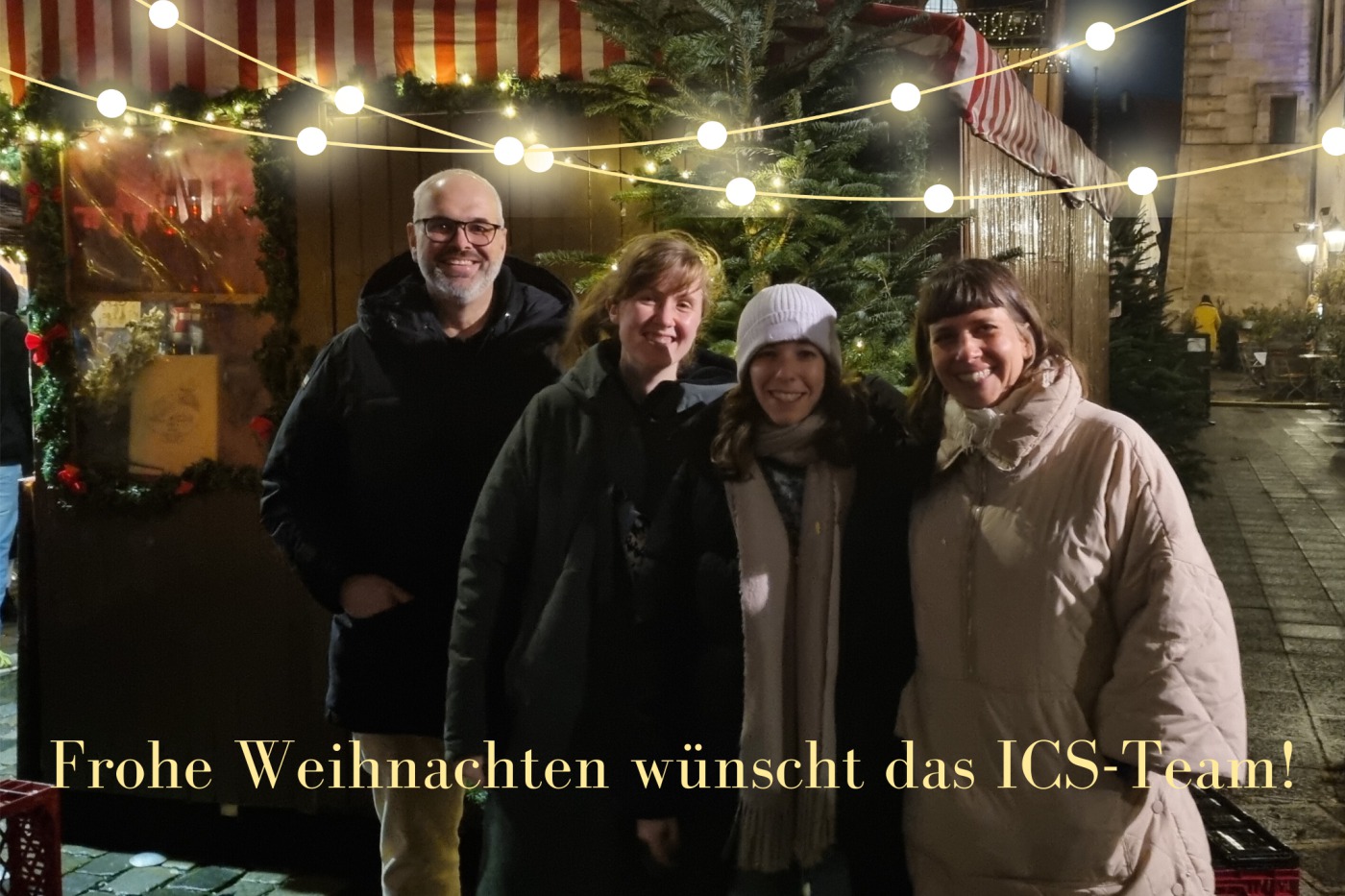 Das ICS-Team wünscht frohe Weihnachten!